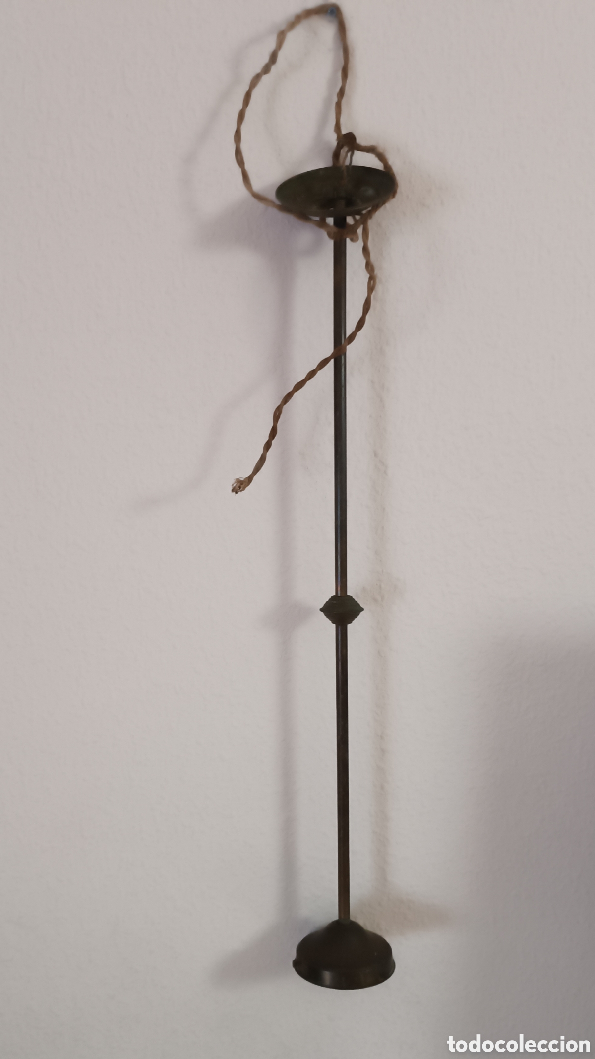 Antig&uuml;edades: CUBRE-CABLE, Soporte, Extensor, este sin gancho, en LAT&Oacute;N. - Foto 2