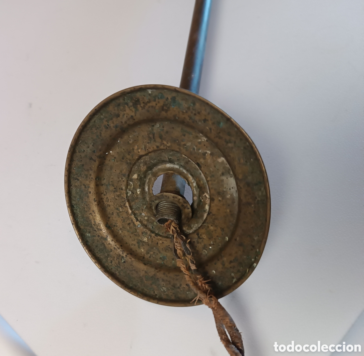 Antig&uuml;edades: CUBRE-CABLE, Soporte, Extensor, este sin gancho, en LAT&Oacute;N. - Foto 7