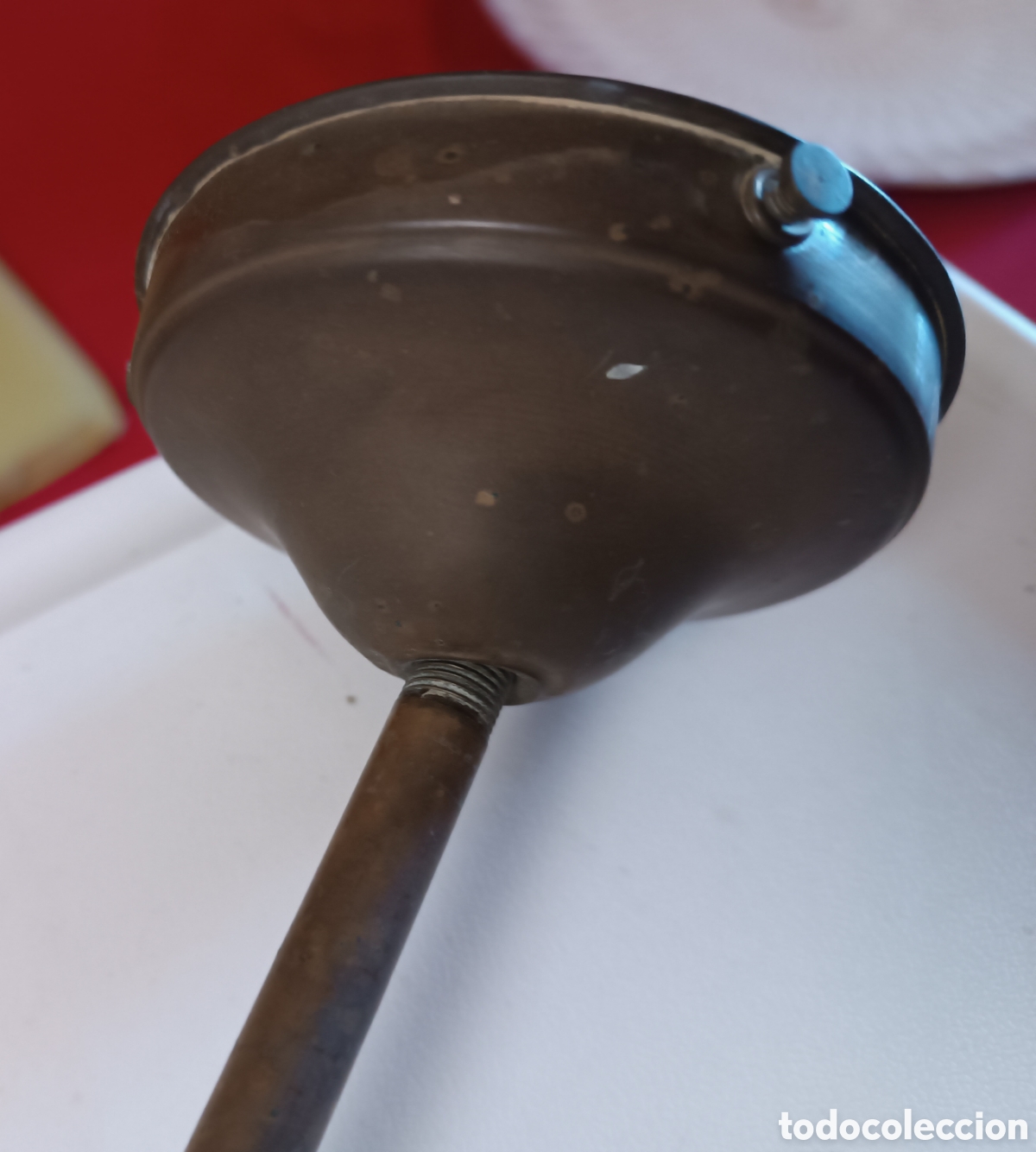 Antig&uuml;edades: CUBRE-CABLE, Soporte, Extensor, este sin gancho, en LAT&Oacute;N. - Foto 10