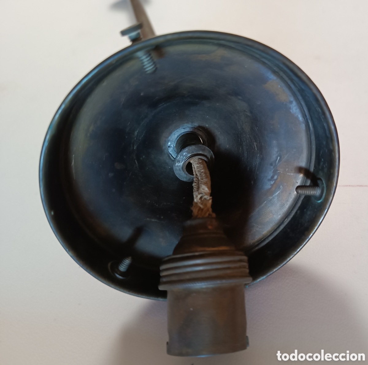 Antig&uuml;edades: CUBRE-CABLE, Soporte, Extensor, este sin gancho, en LAT&Oacute;N. - Foto 11