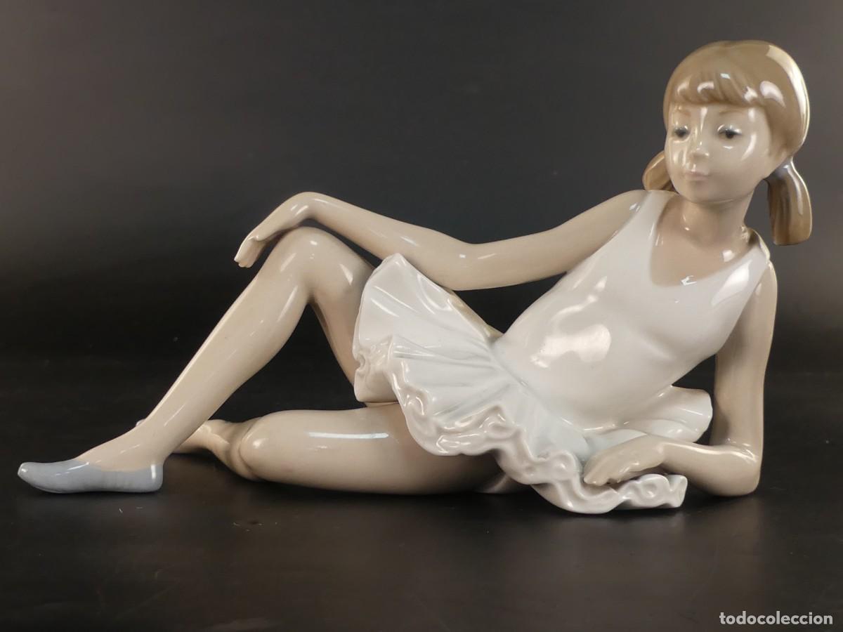 Antiques: PRECIOSA FIGURA DE PORCELANA NAO DE LLADRO &ndash; BAILARINA