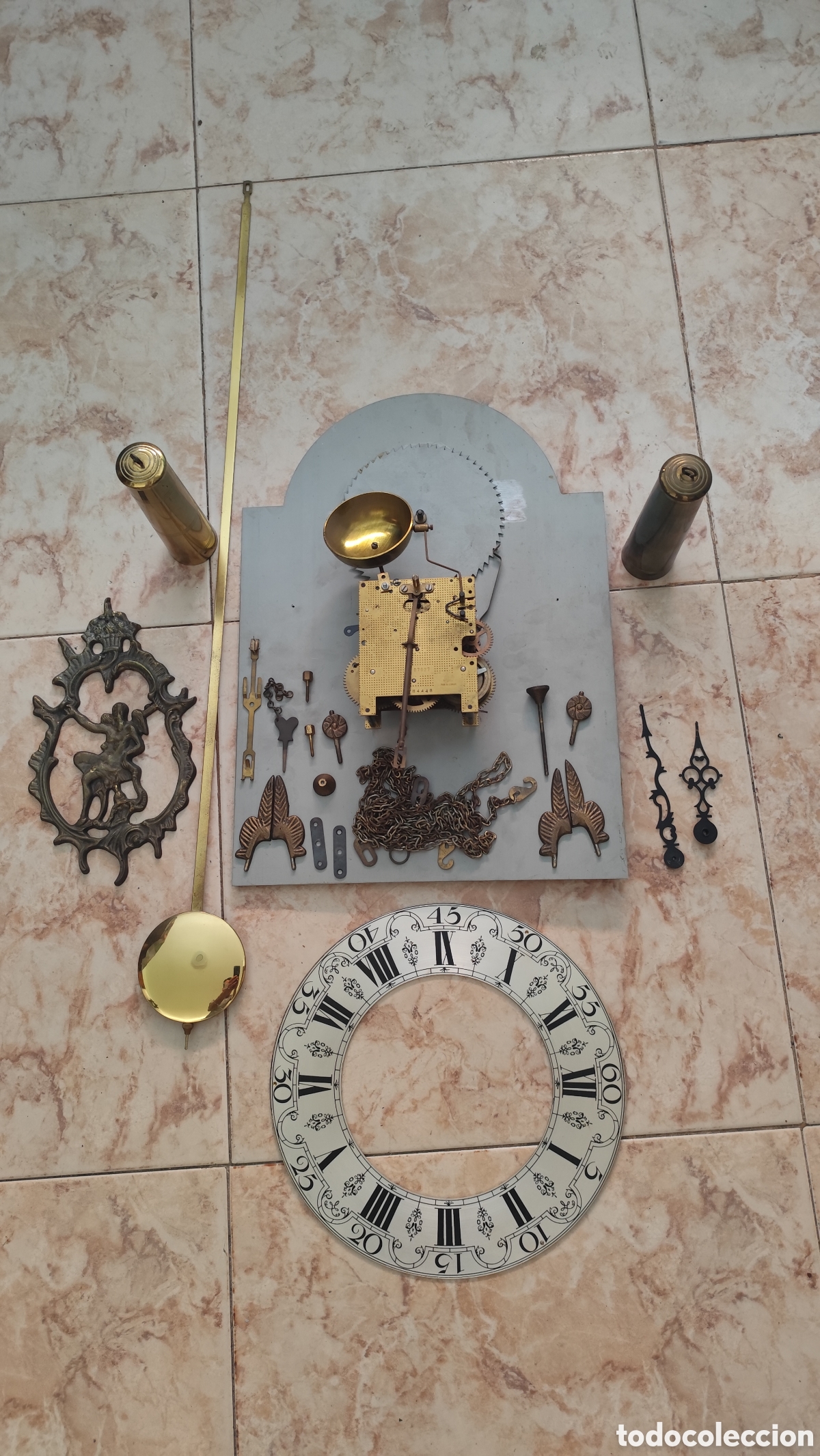 Antig&uuml;edades: Despiece reloj antiguo