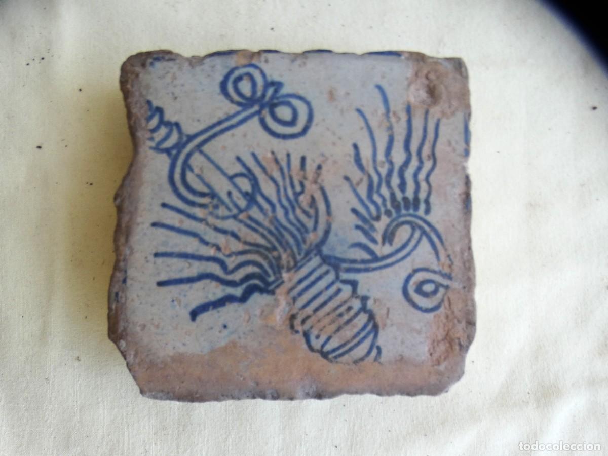 Antiquit&eacute;s: Azulejos Espa&ntilde;ol Valencia siglo 15/16