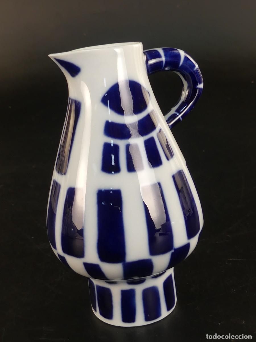 Antig&uuml;edades: BONITA JARRA LECHERA DE PORCELANA DE SARGADELOS
