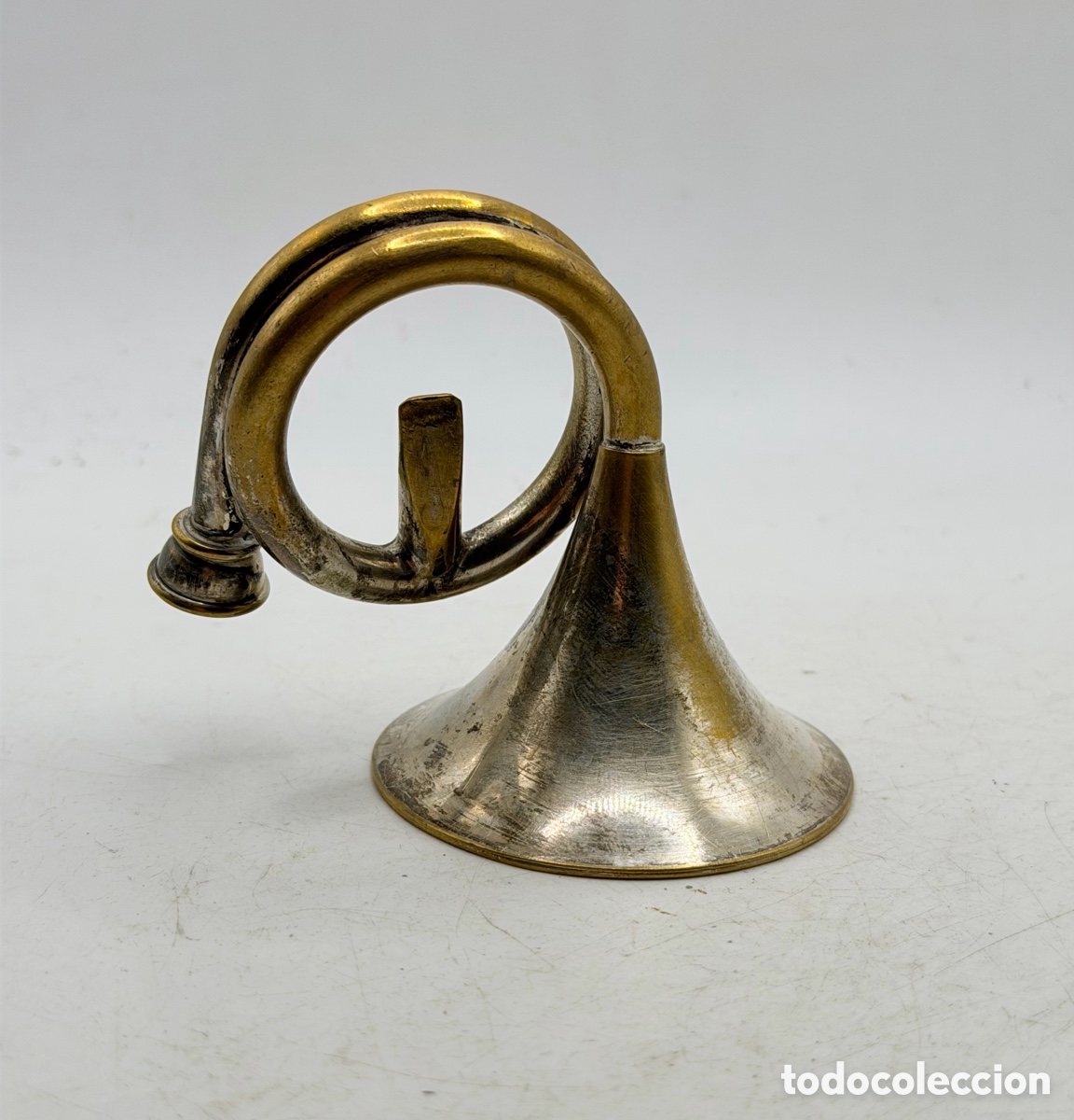 Antig&uuml;edades: Figura Antigua Plateada - Foto 2