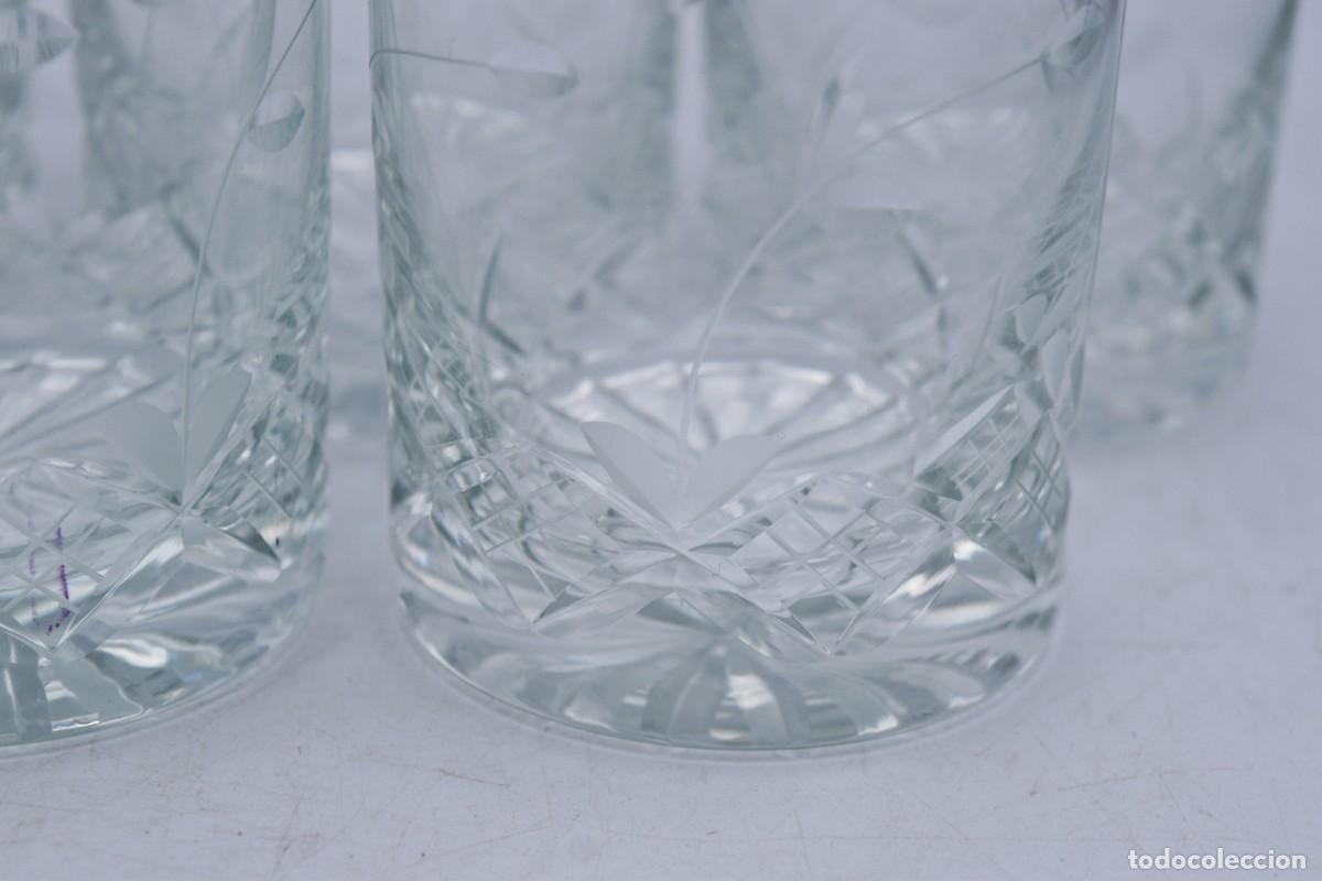 Antig&uuml;edades: Vasos de cristal tallado (5) - Foto 5