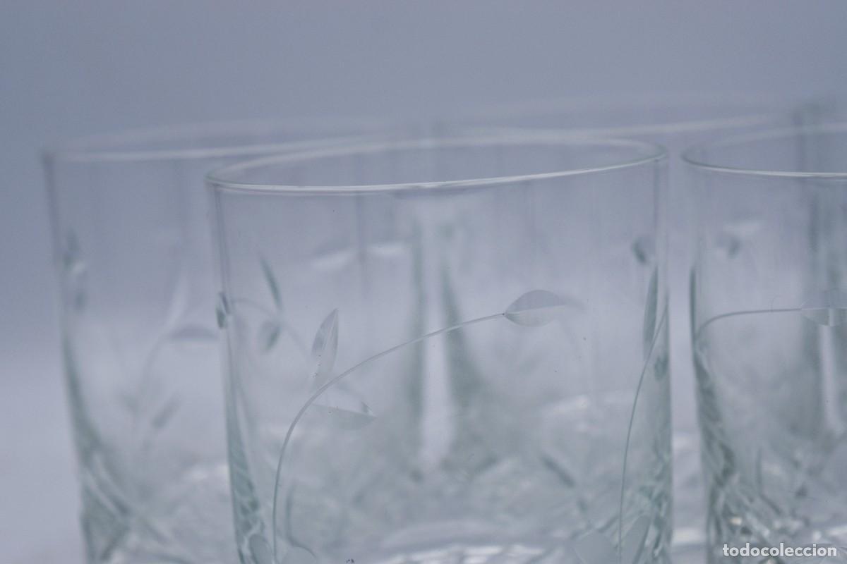 Antig&uuml;edades: Vasos de cristal tallado (5) - Foto 6