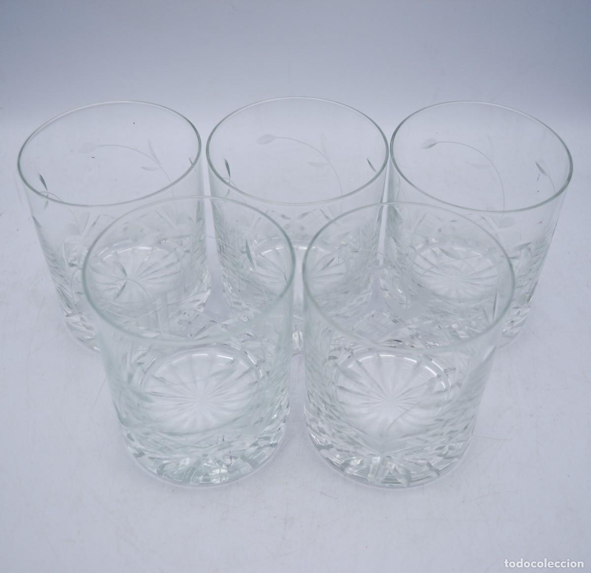 Antig&uuml;edades: Vasos de cristal tallado (5) - Foto 8