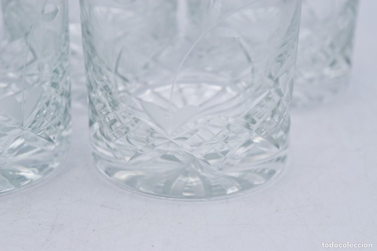 Antig&uuml;edades: Vasos de cristal tallado (5) - Foto 9