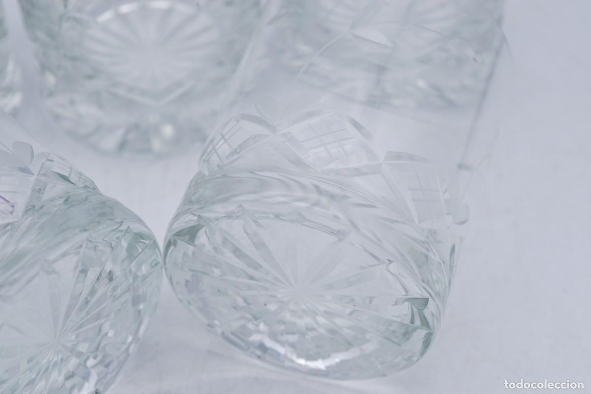 Antig&uuml;edades: Vasos de cristal tallado (5) - Foto 11