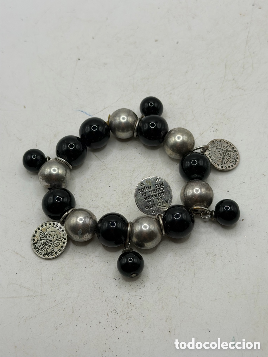 Antig&uuml;edades: Pulsera Medallas Religiosas - Foto 5