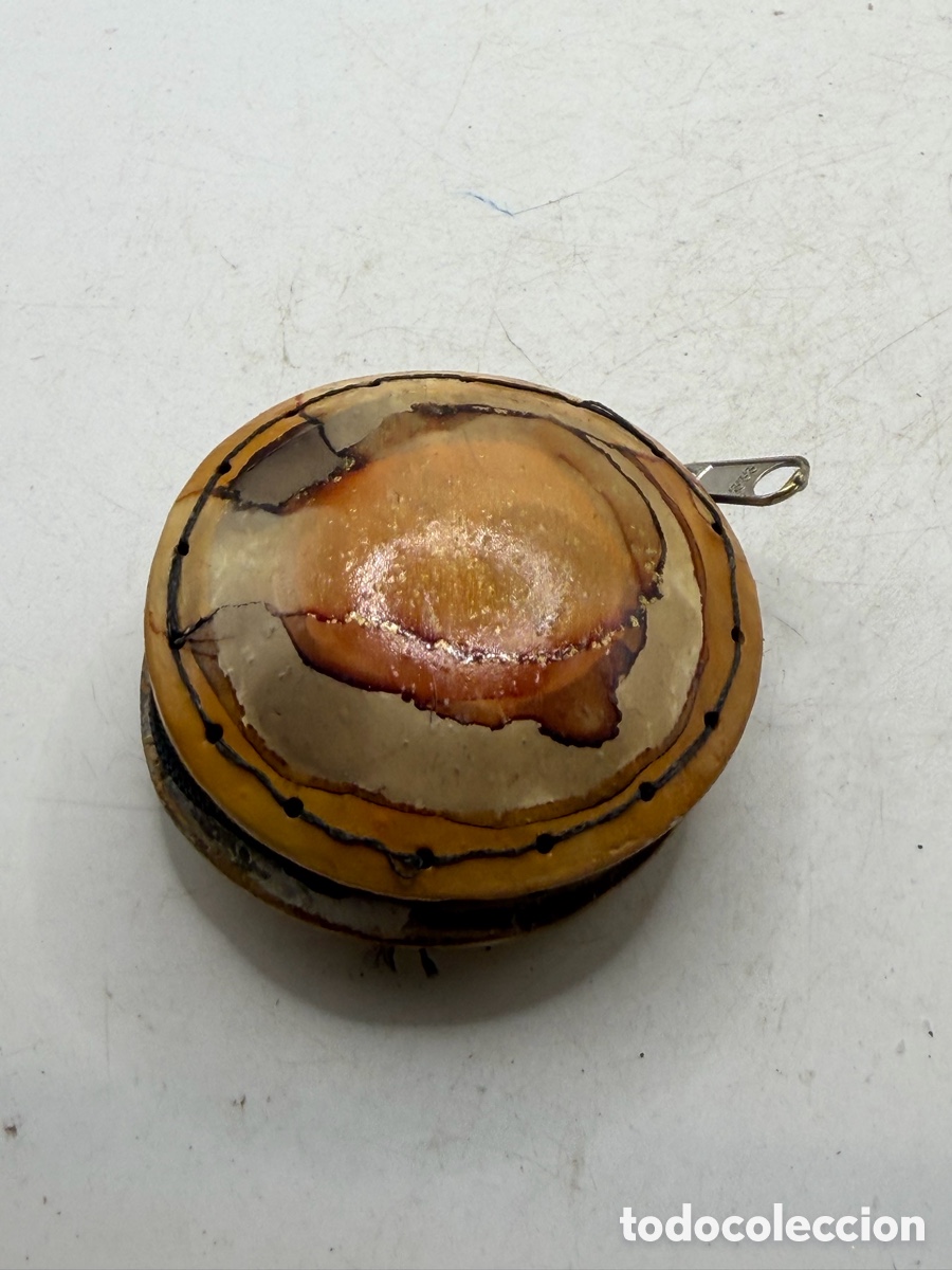 Antig&uuml;edades: Antiguo Monedero de Madera - Foto 6