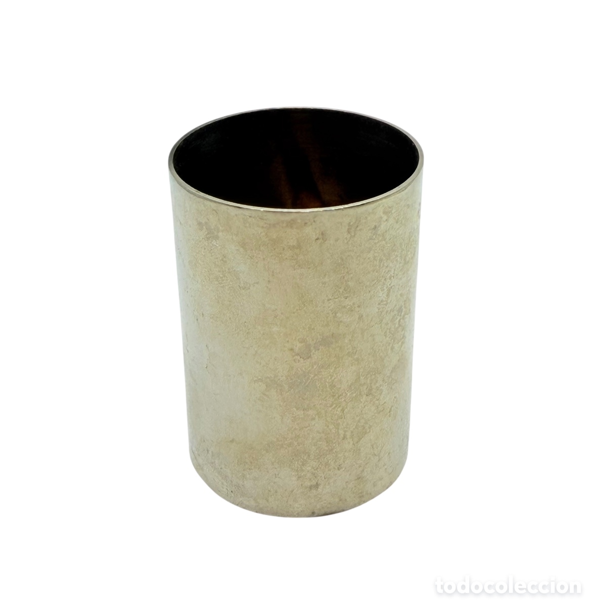 Antig&uuml;edades: Antiguo Vaso Plateado - Foto 1