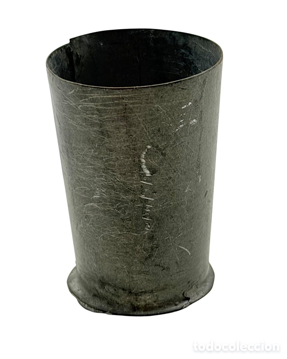 Antig&uuml;edades: Antiguo Vaso de Esta&ntilde;o