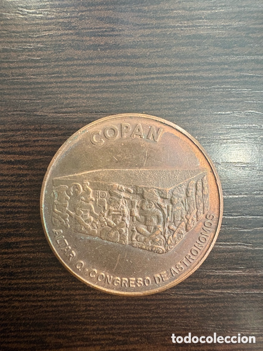 Antig&uuml;edades: Medalla COPAN altar c. Congerso