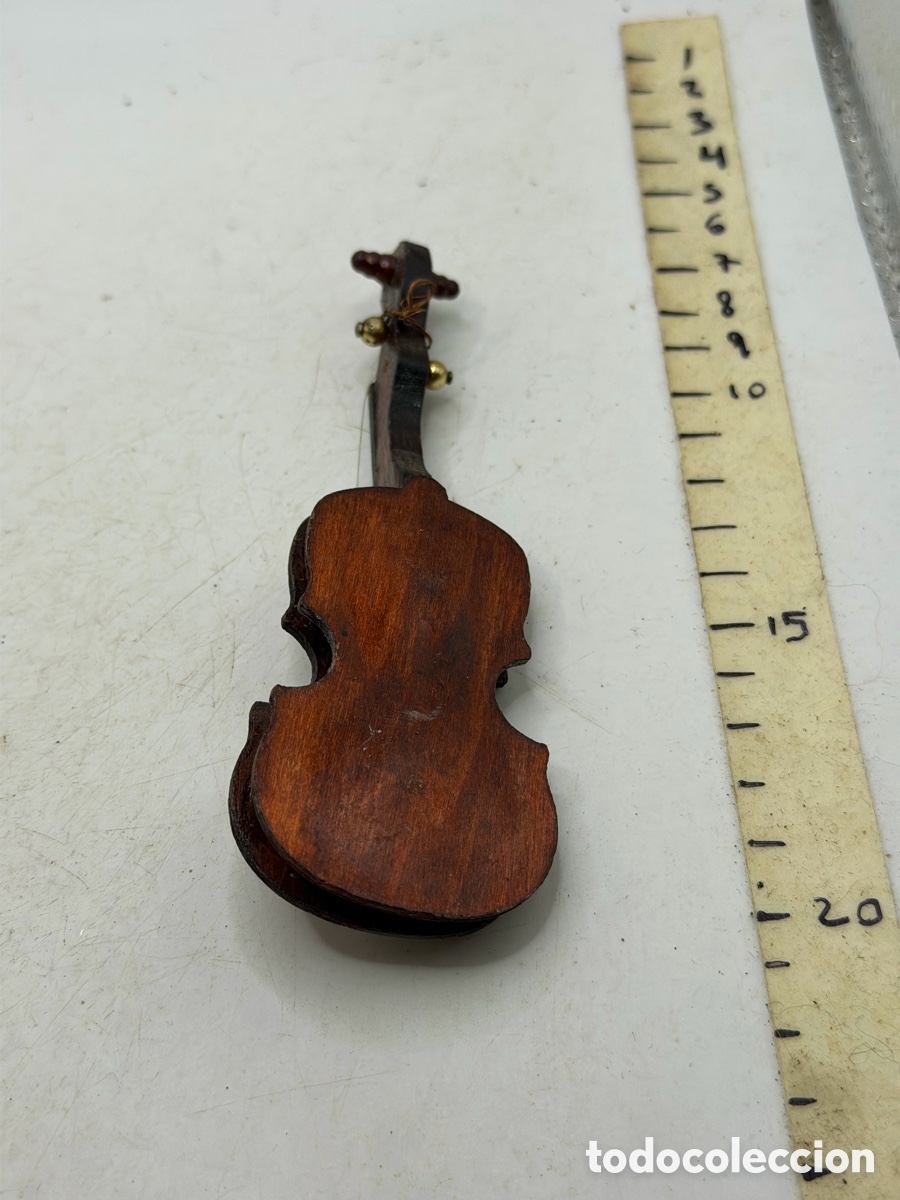Antig&uuml;edades: Figura Viol&iacute;n de Colecci&oacute;n - Foto 4