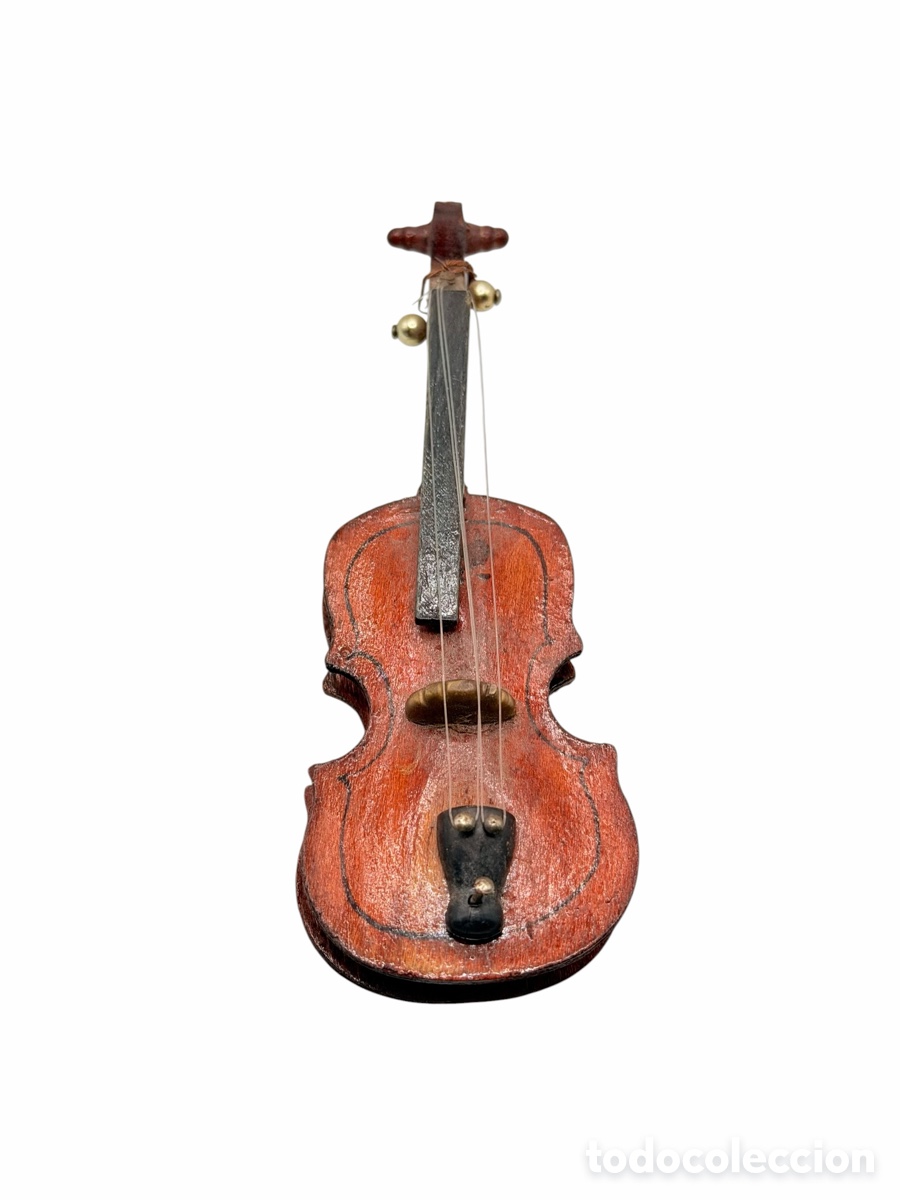 Antig&uuml;edades: Figura Viol&iacute;n de Colecci&oacute;n - Foto 1