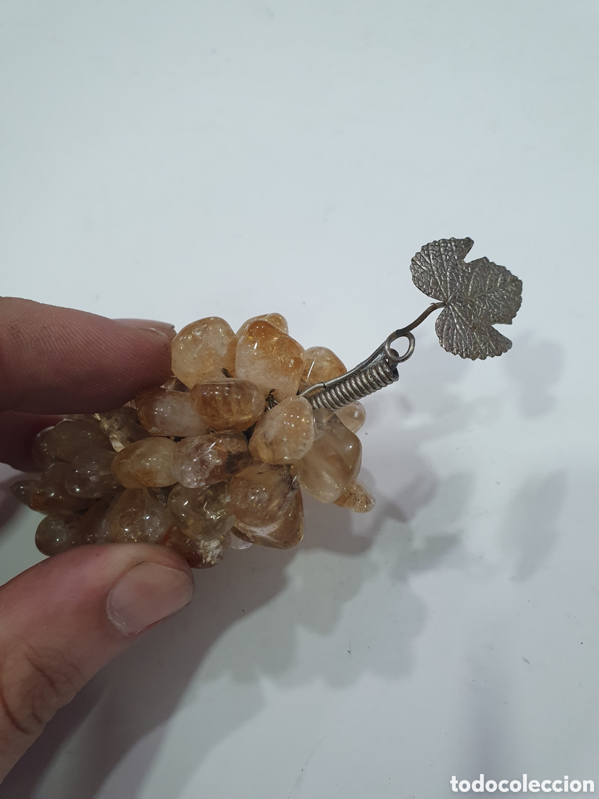 Antig&uuml;edades: Racimo de uvas en piedra. (L89) - Foto 2