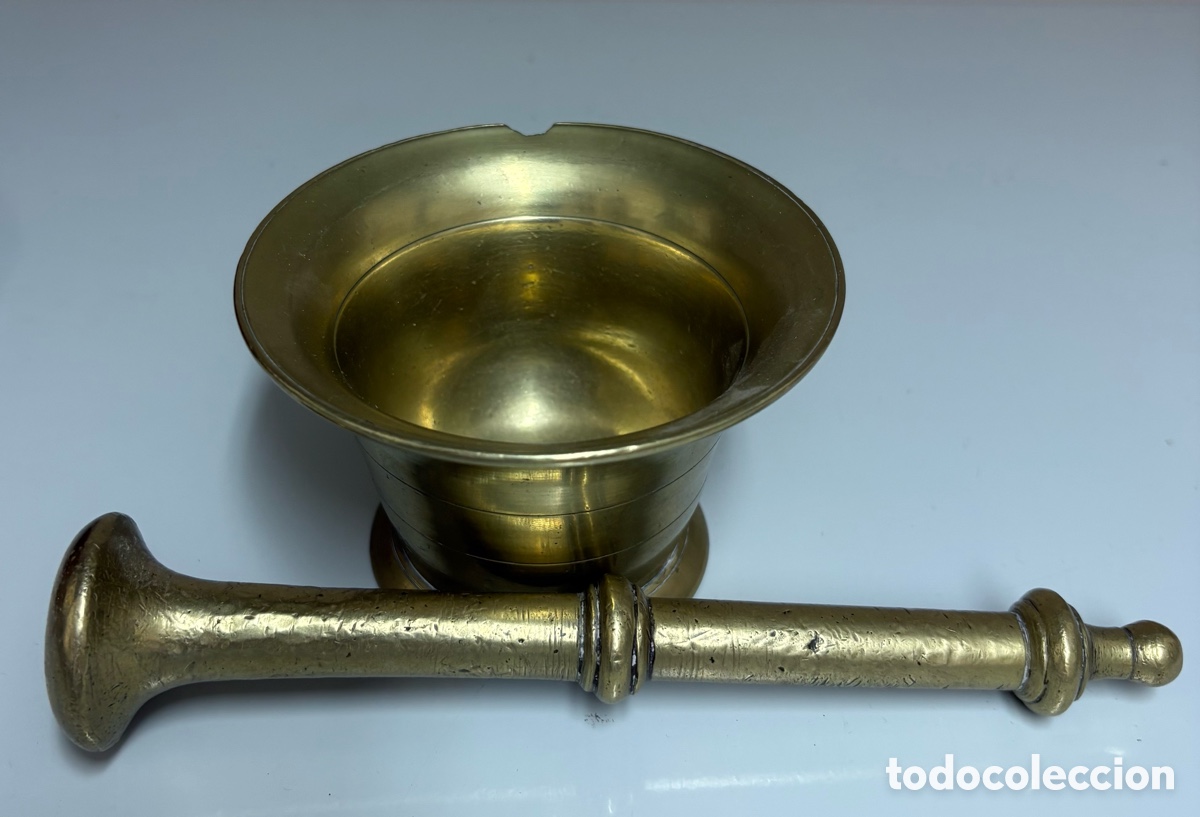 Antig&uuml;edades: Mortero - Almirez medicinal (S.XIX) - Foto 3