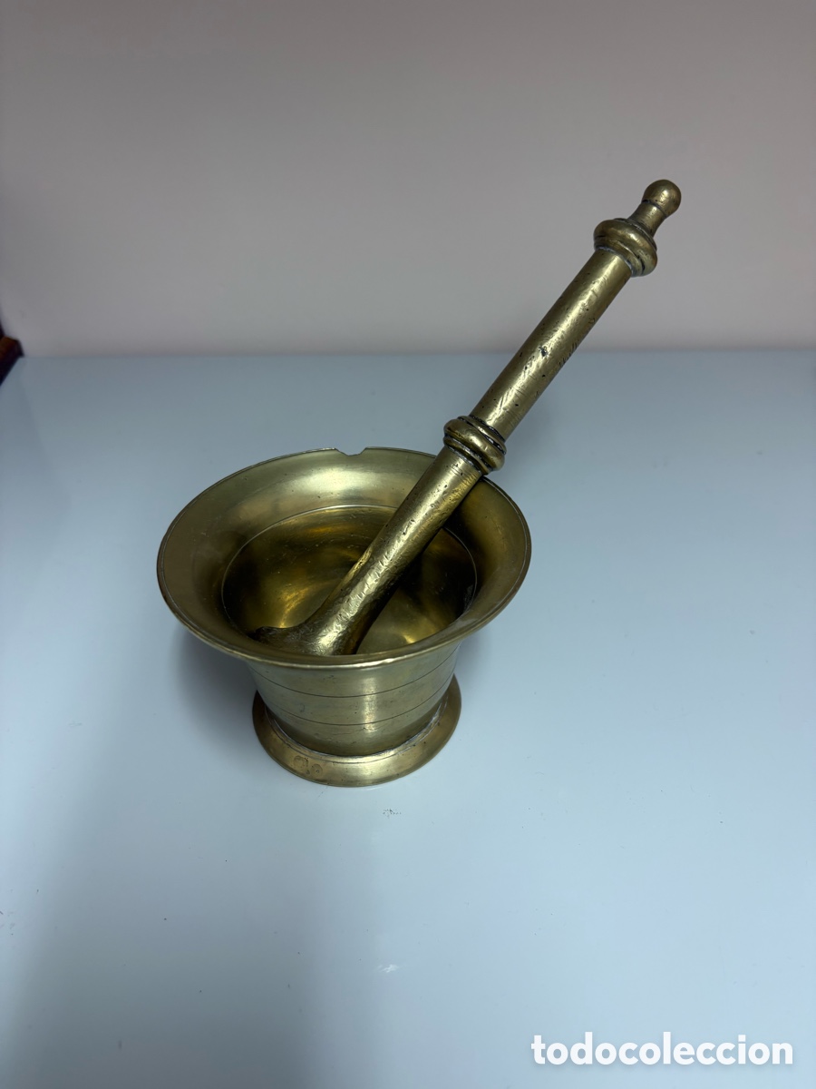 Antig&uuml;edades: Mortero - Almirez medicinal (S.XIX) - Foto 4