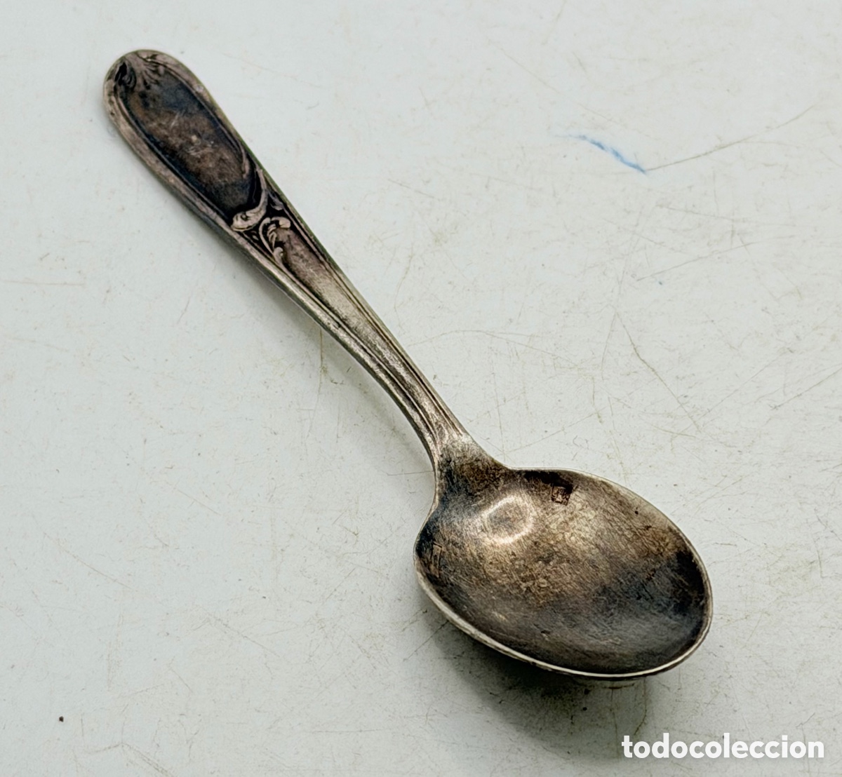 Antig&uuml;edades: Antigua Cuchara Plateada - Foto 2