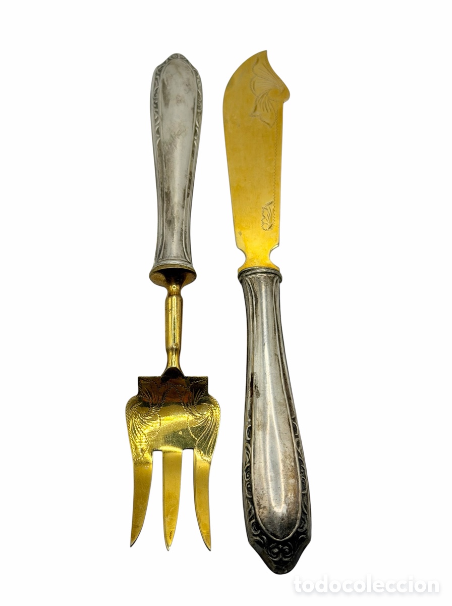 Oggetti Antichi: Antiguos Cubiertos Art Nouveau