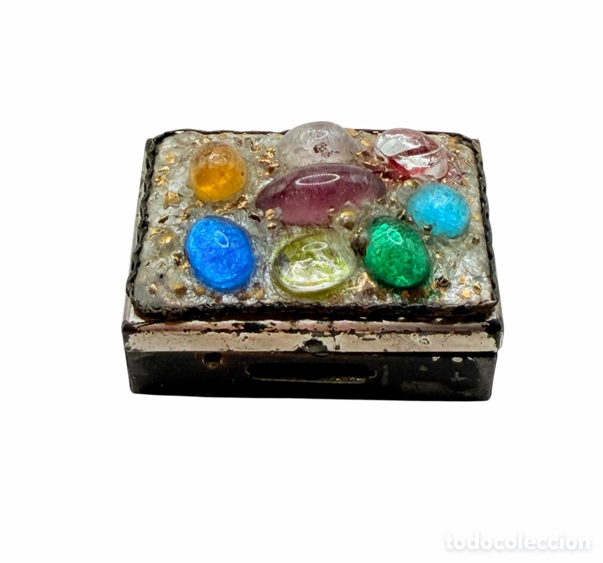 Antiques: Antigua Caja de Pedrer&iacute;a