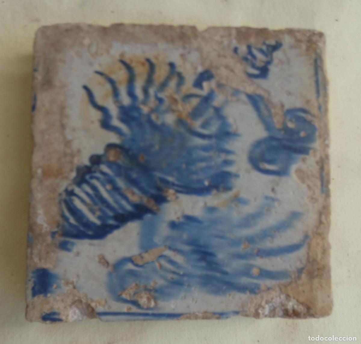 Antig&uuml;edades: Azulejos Espa&ntilde;ol Valencia siglo 15/16