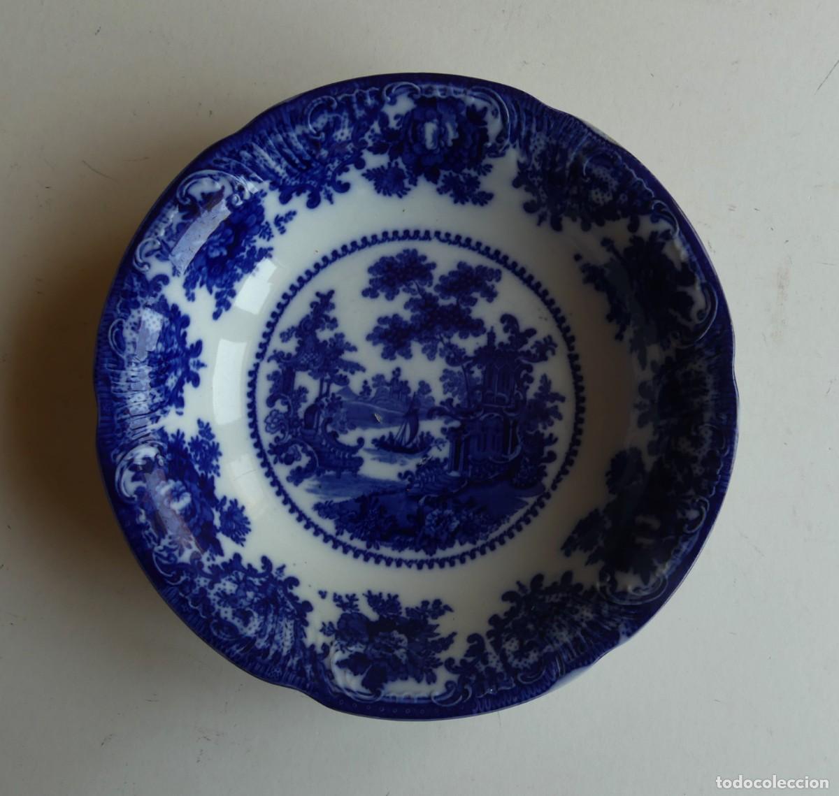 Antig&uuml;edades: BELLO PLATO DE DE MANUFACTURA INGLESA( PAGO POR BIZUM )