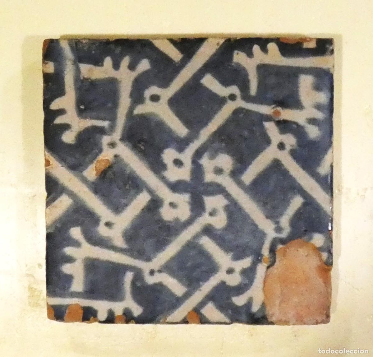 Antiques: Azulejos Espa&ntilde;ol Valencia siglo 15/16