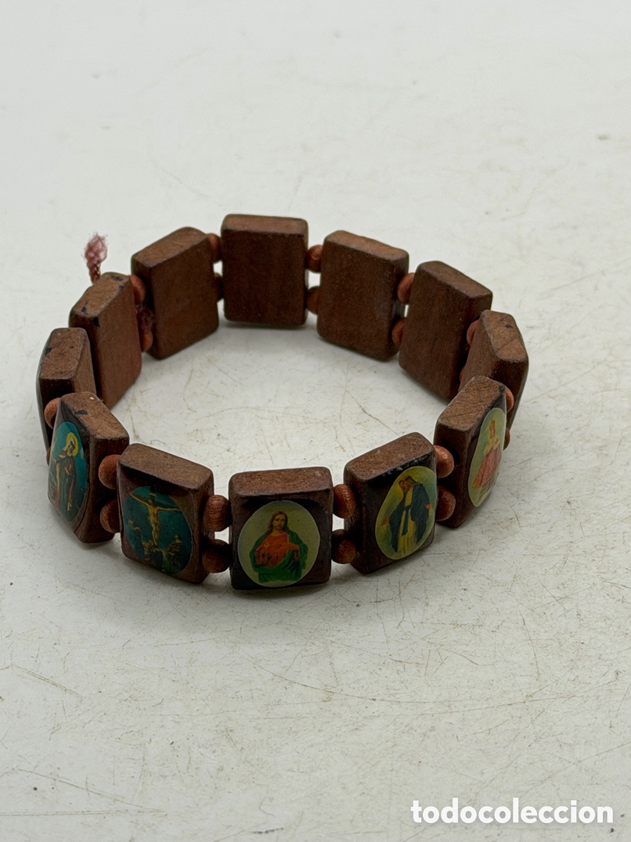 Antig&uuml;edades: Pulsera Santos y V&iacute;rgenes - Foto 4