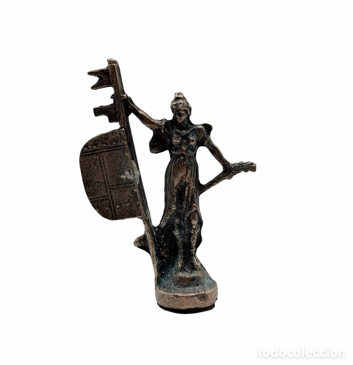 Antig&uuml;edades: Antigua Figura de Metal