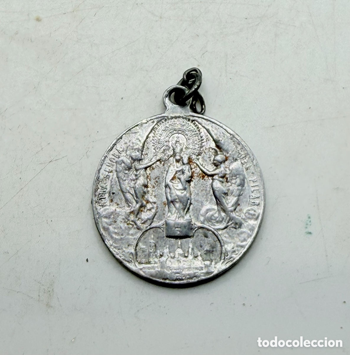 Antig&uuml;edades: Antigua Medalla Religiosa - Foto 2