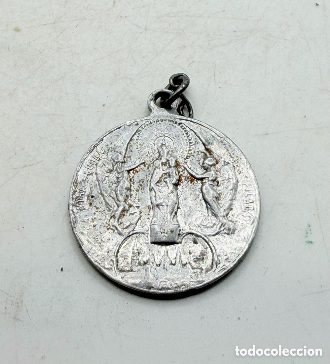 Antig&uuml;edades: Antigua Medalla Religiosa - Foto 4