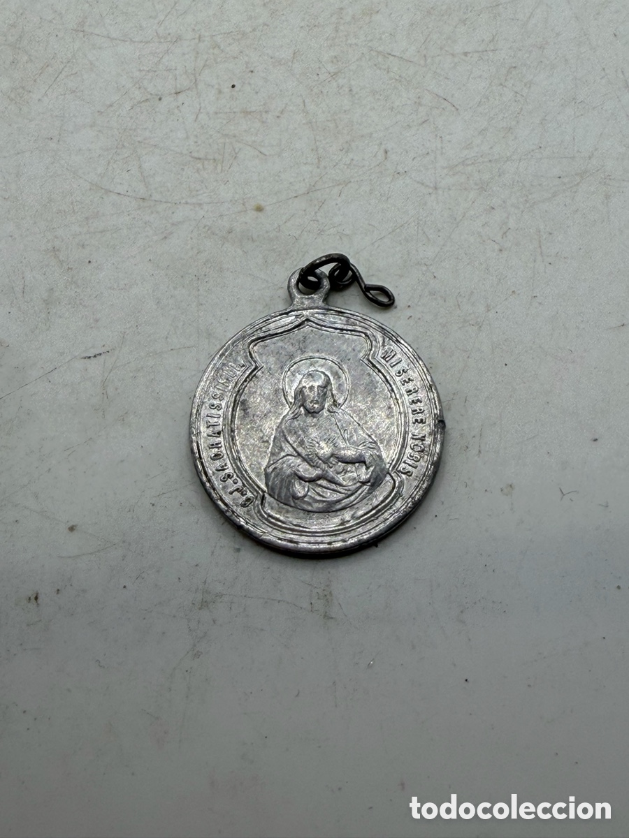 Antig&uuml;edades: Antigua Medalla Religiosa - Foto 5