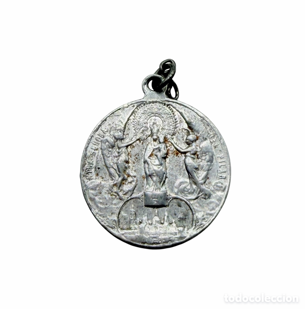 Antig&uuml;edades: Antigua Medalla Religiosa - Foto 1