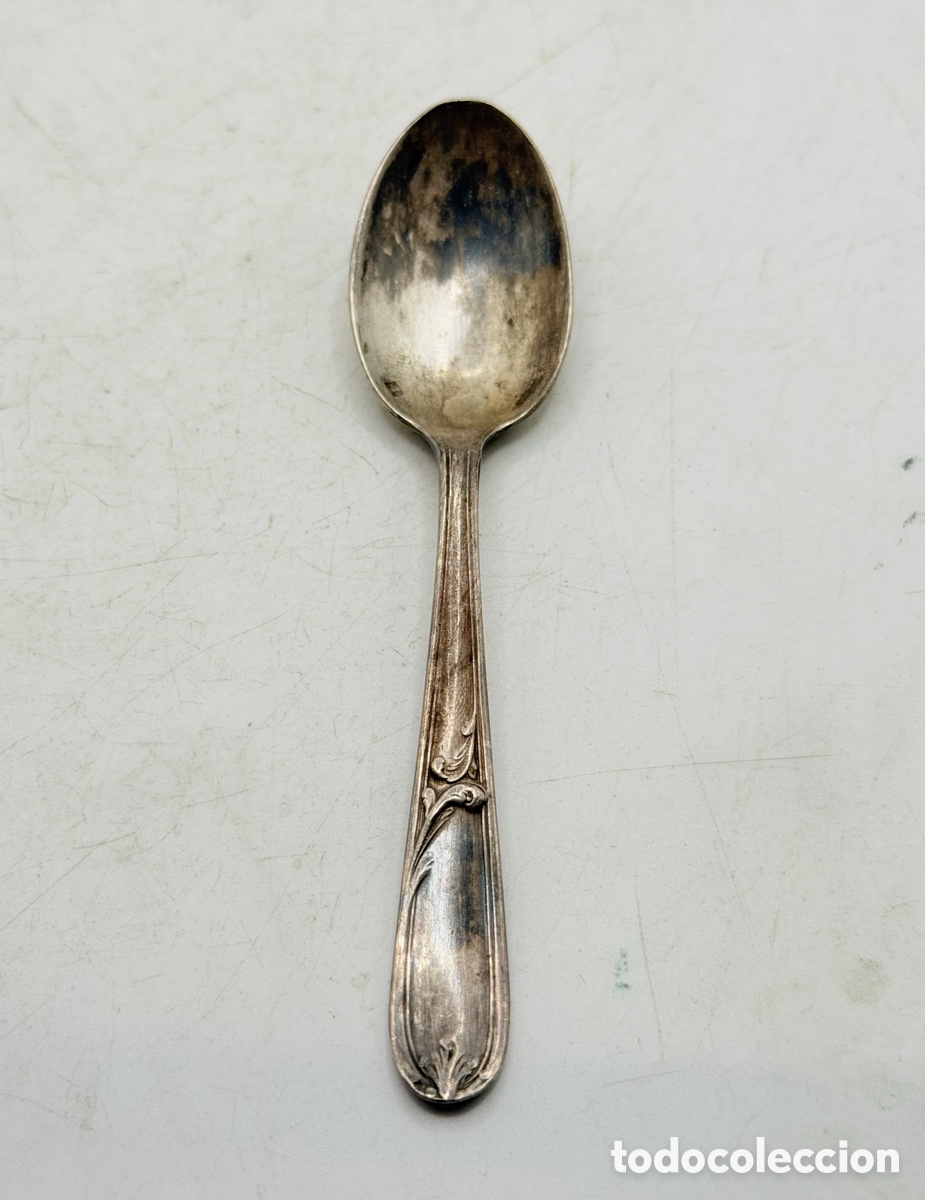 Antig&uuml;edades: Antigua Cuchara Plateada - Foto 2
