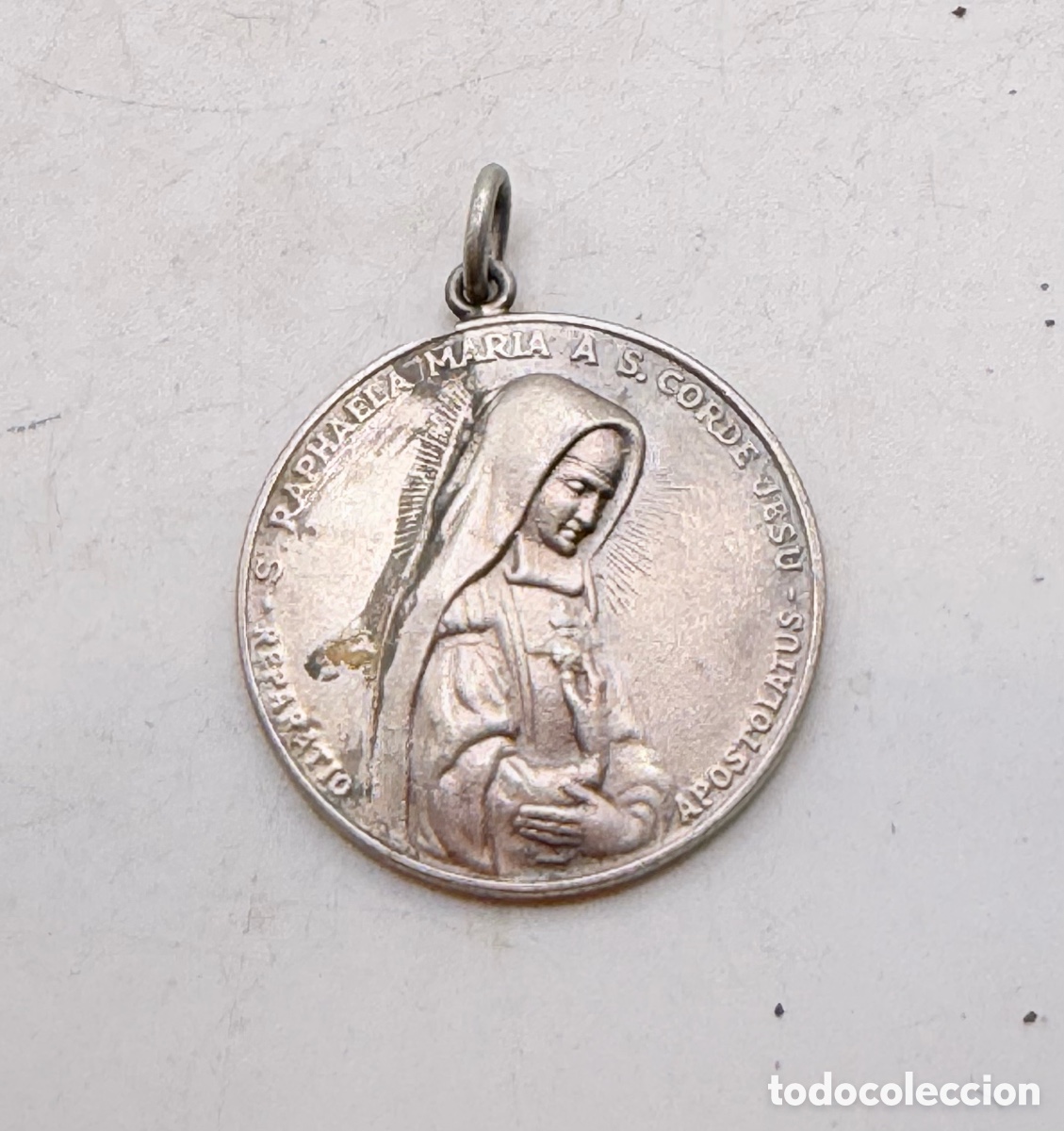 Antig&uuml;edades: Antigua Medalla Religiosa - Foto 2