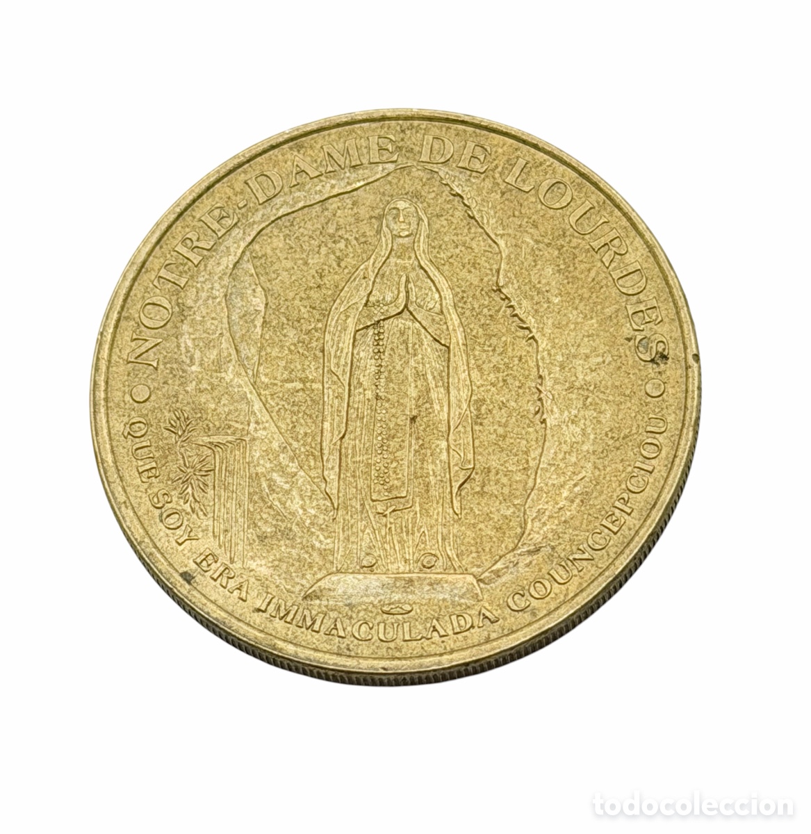 Antiques: Antigua Medalla Religiosa