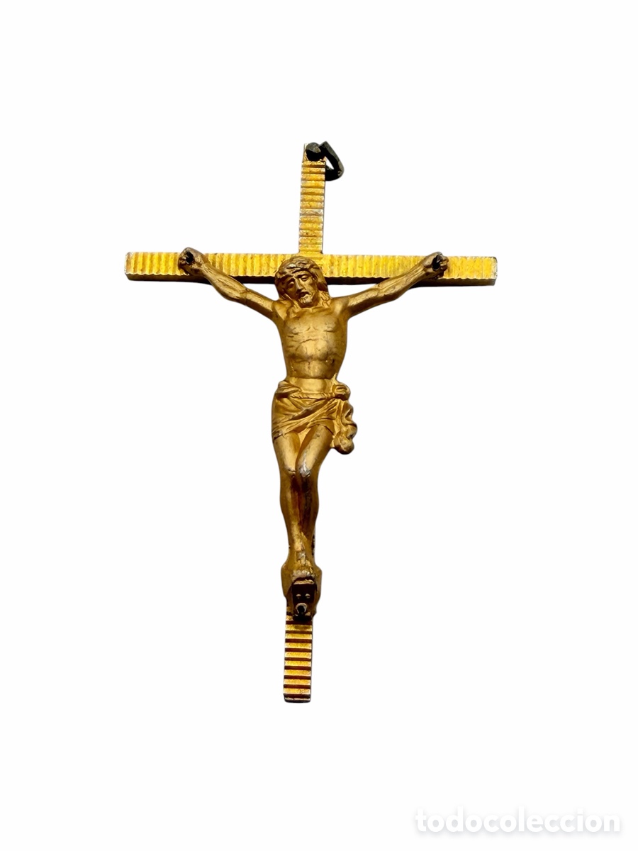 Antiquit&auml;ten: Antiguo Crucifijo Dorado