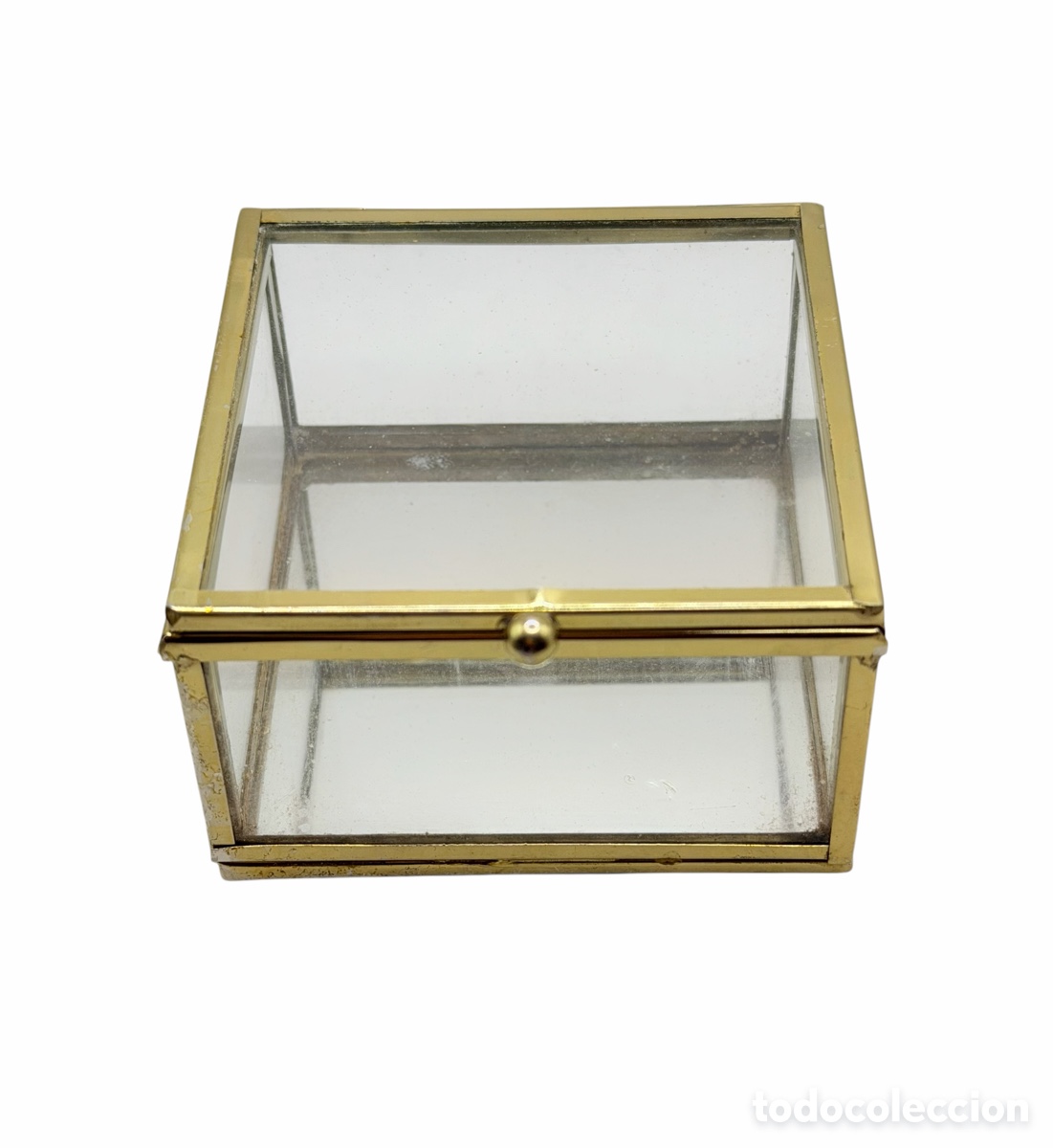 Antiguidades: Antigua Caja de Cristal