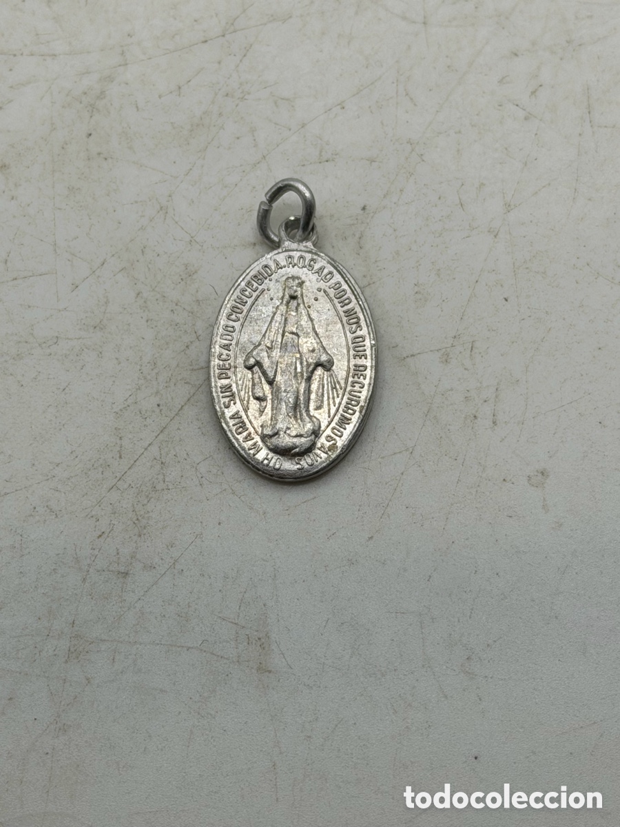 Antig&uuml;edades: Antigua Medalla Religiosa - Foto 3
