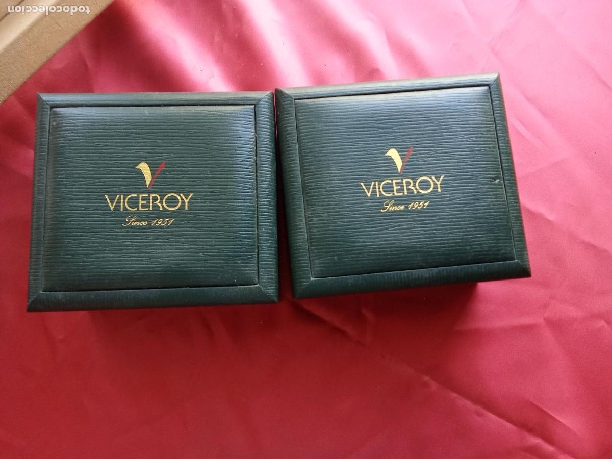 Antig&uuml;edades: Pareja relojes Vceroy, para hombre y mujer V.8