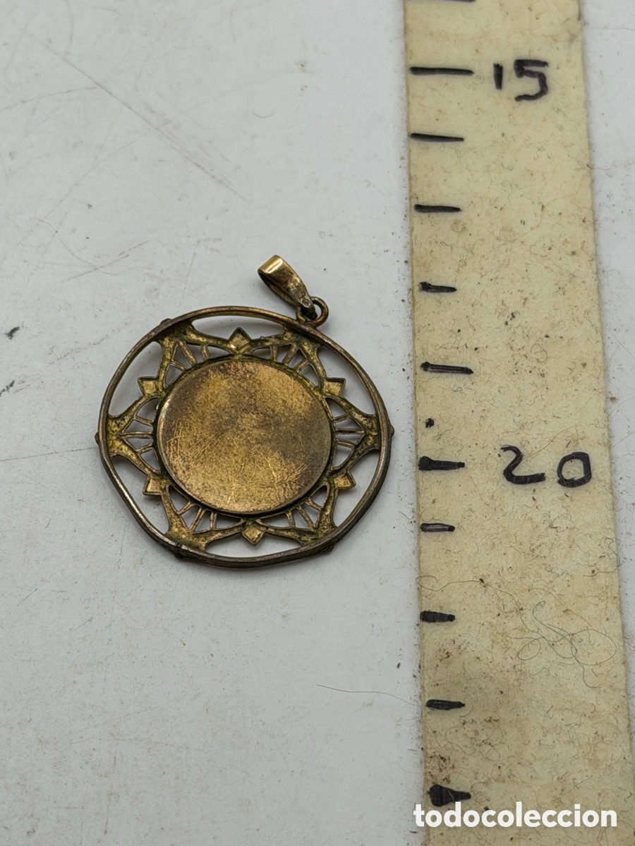 Antig&uuml;edades: Antigua Medalla Religiosa - Foto 5