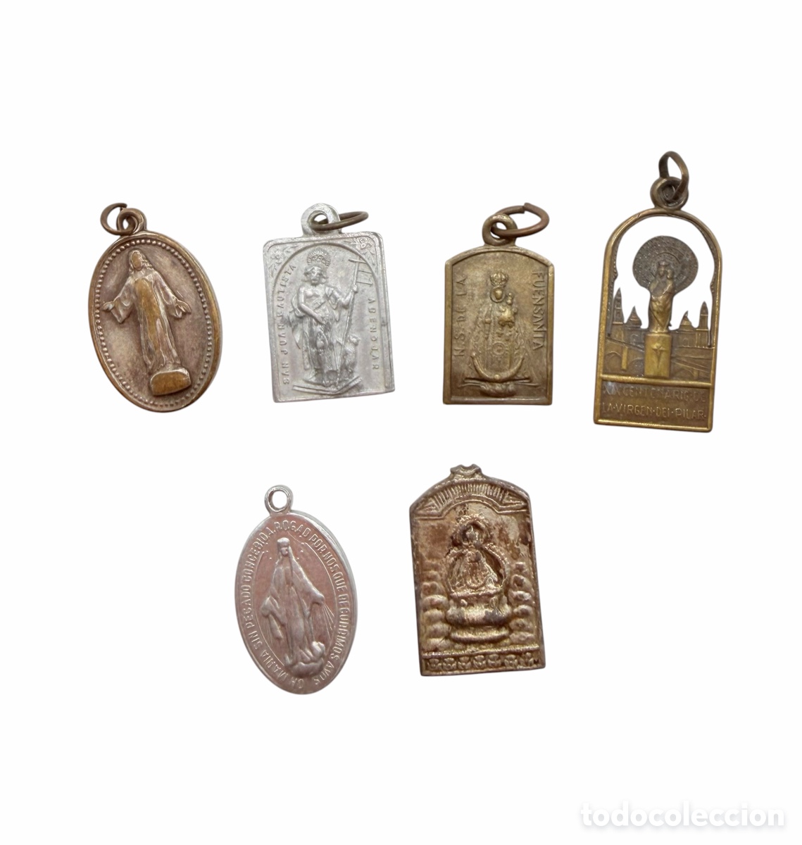 Antiques: Lote de Medallas Religiosas