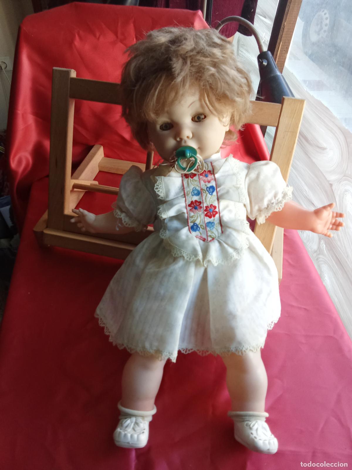 Antig&uuml;edades: Mu&ntilde;eca beb&eacute; Caudete Majben Caja 5 - Foto 1