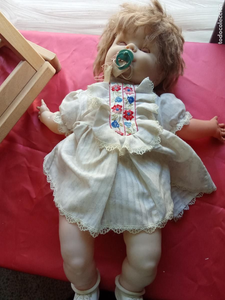 Antig&uuml;edades: Mu&ntilde;eca beb&eacute; Caudete Majben Caja 5 - Foto 9