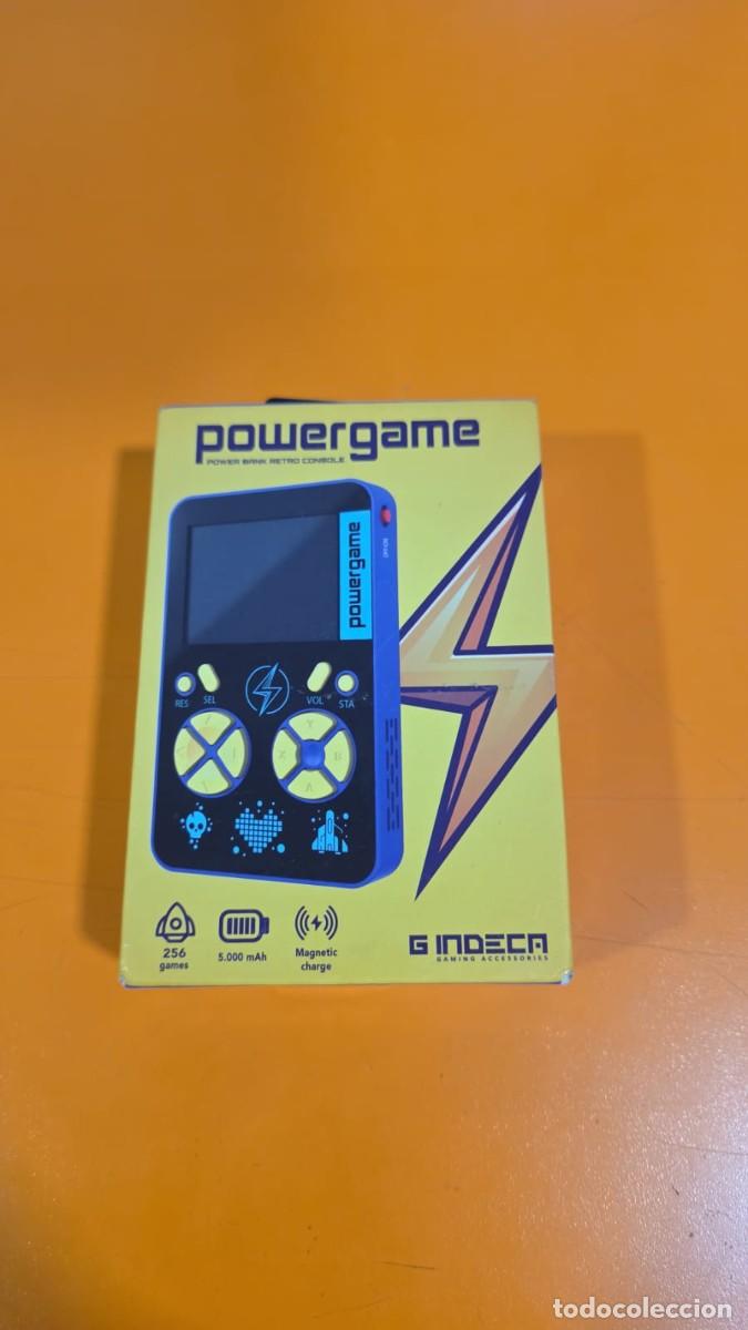 Oggetti Antichi: Power Bank + consola retro port&aacute;til INDECA Powergame