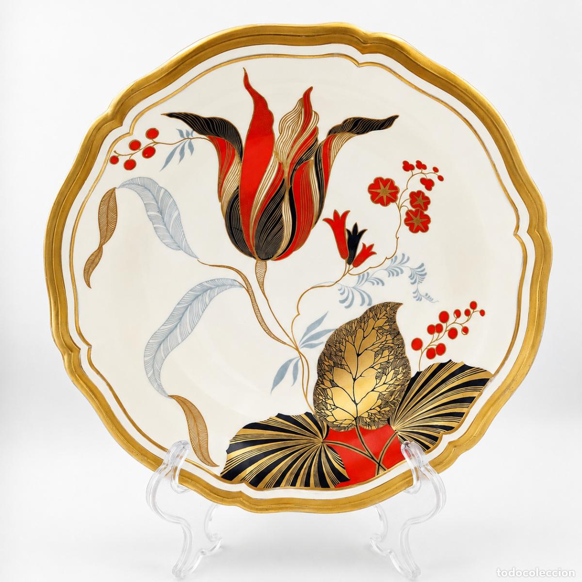 Antig&uuml;edades: Centro de mesa porcelana Art Deco Rosenthal Chippendale