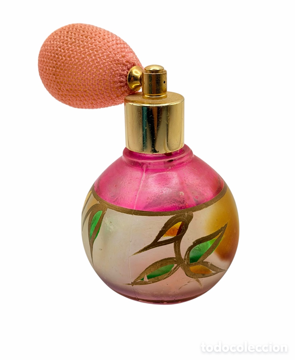 Antig&uuml;edades: Antiguo Perfumero de Cristal Veneciano